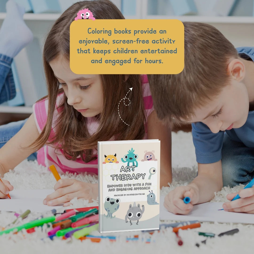 🎨 Art Therapy Bundle – Boost Confidence, Calm & Self-Esteem for children